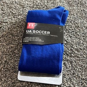 Youth Large Under Armour Soccer Socks - never worn